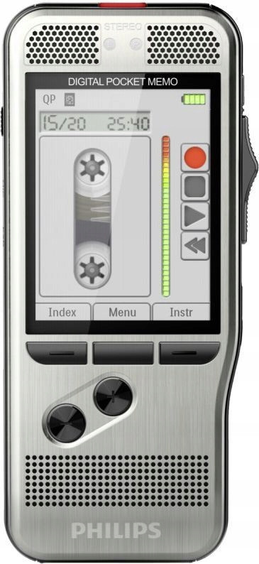 Mobilní diktafon Philips DPM7000 Digitální MP3 Pcm 16GB Sd