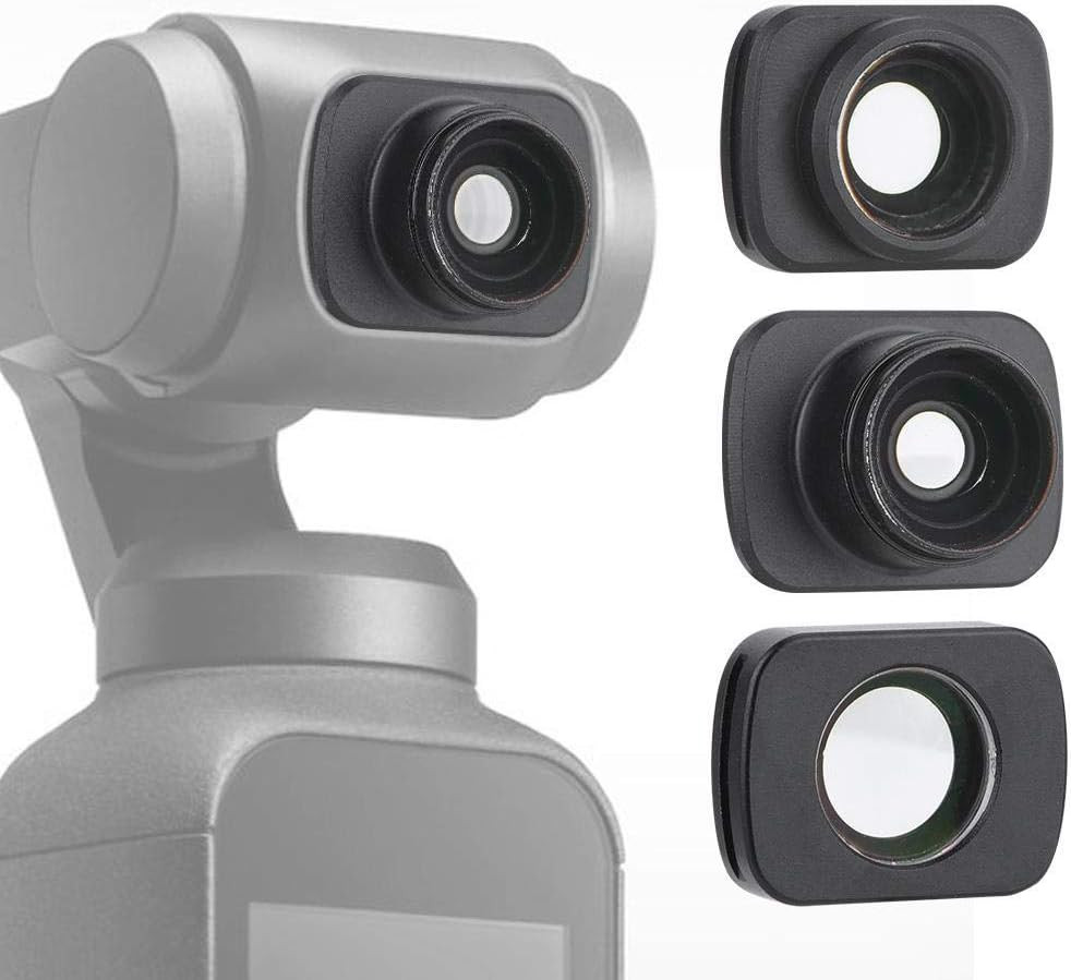 Topiky filtry pro Dji Osmo Pocket – Mikro-Širokoúhlý, Makro, Rybí oko