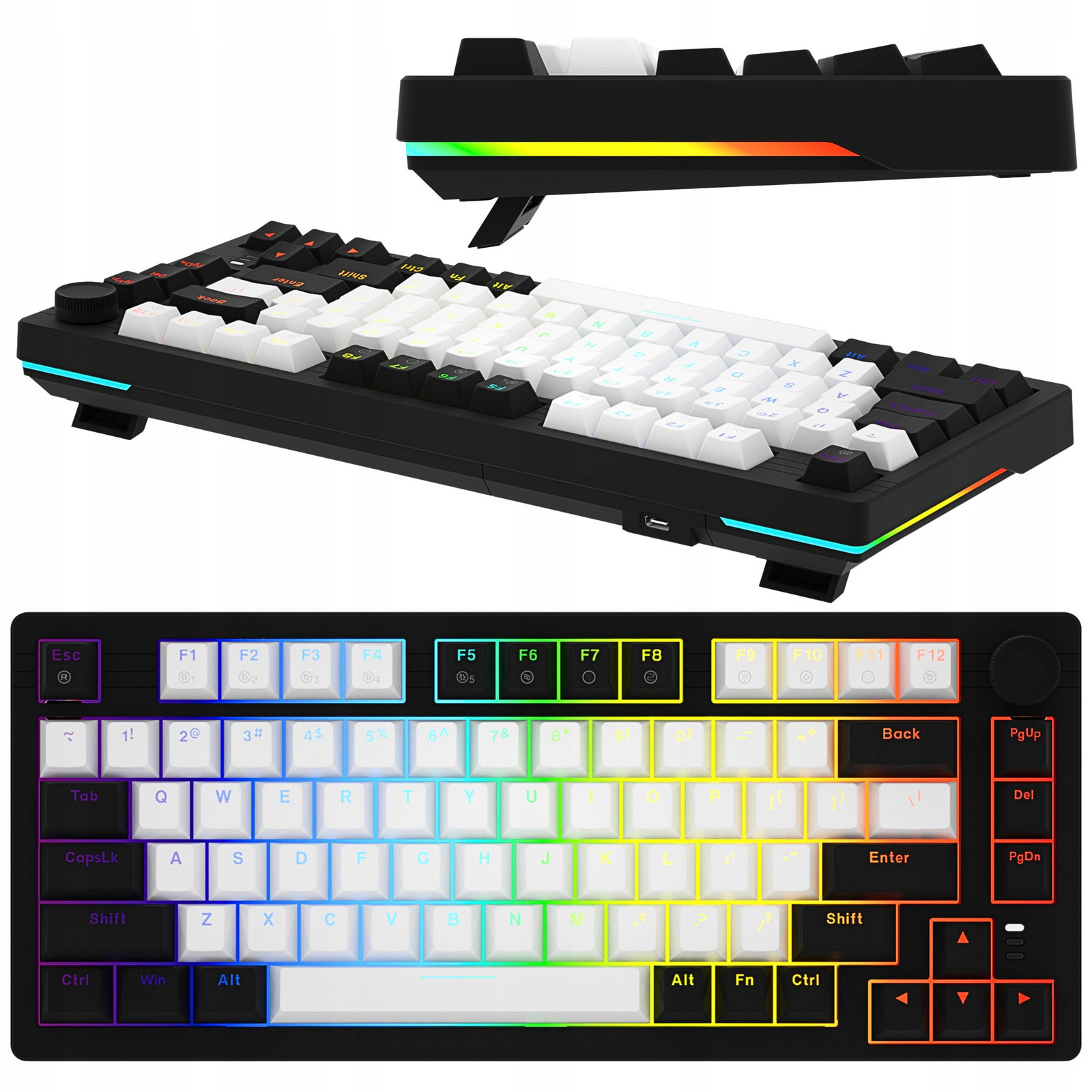 Dareu EK75 Rgb Drátová klávesnice Mechanické Rgb podsvícení