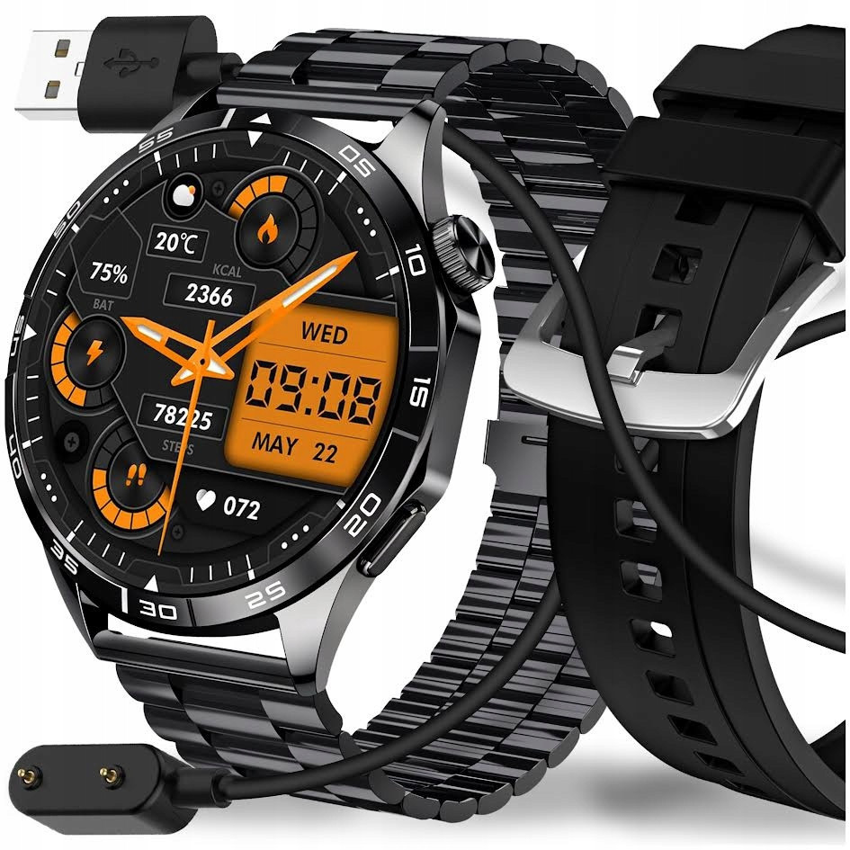 Chytré Hodinky Pánské Hodinky Voděodolné Pl Menu Sport Smart Watch