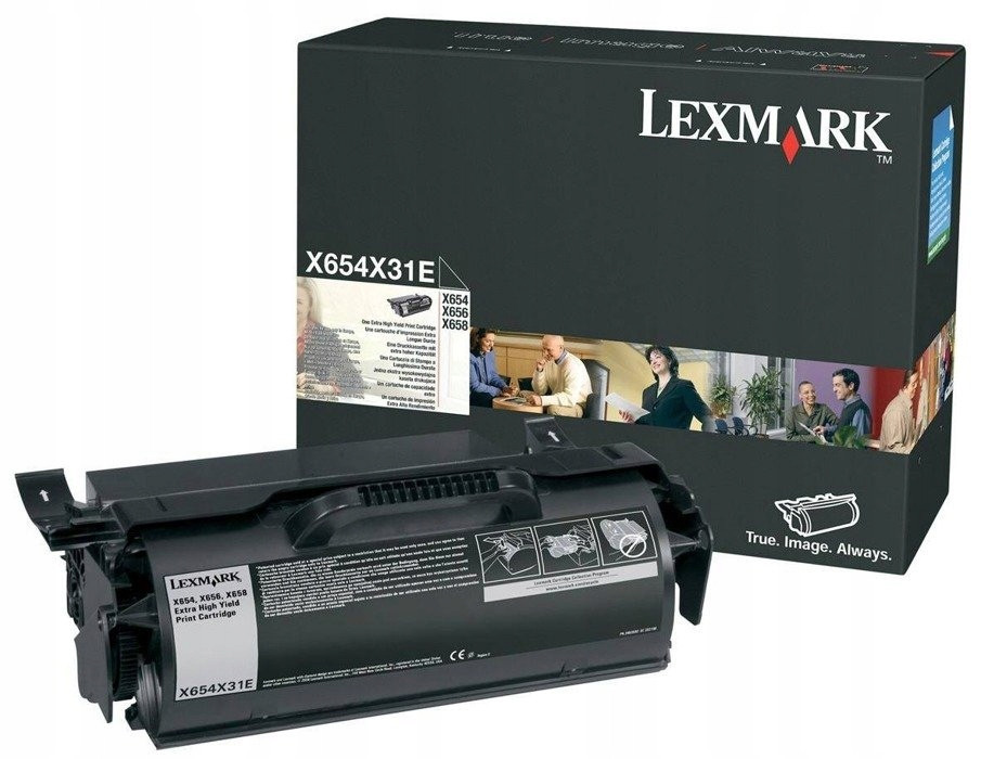 Lexmark X654X11E originální toner X654 X656 X658 36K