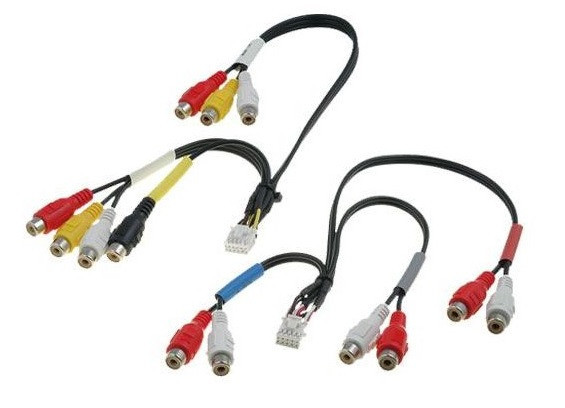 Konektor Cinch Alpine INA-W900 10/12pin Av Rca