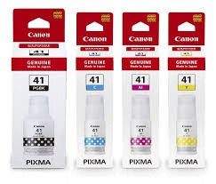 4x Inkoust GI-41 Cmyk Canon Pixma G1420 G1460 G2420 G3430 G3460