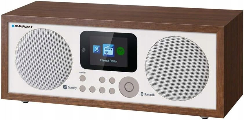 Inscabin IR-D4 Internetové síťové rádio, Bluetooth, hnědé