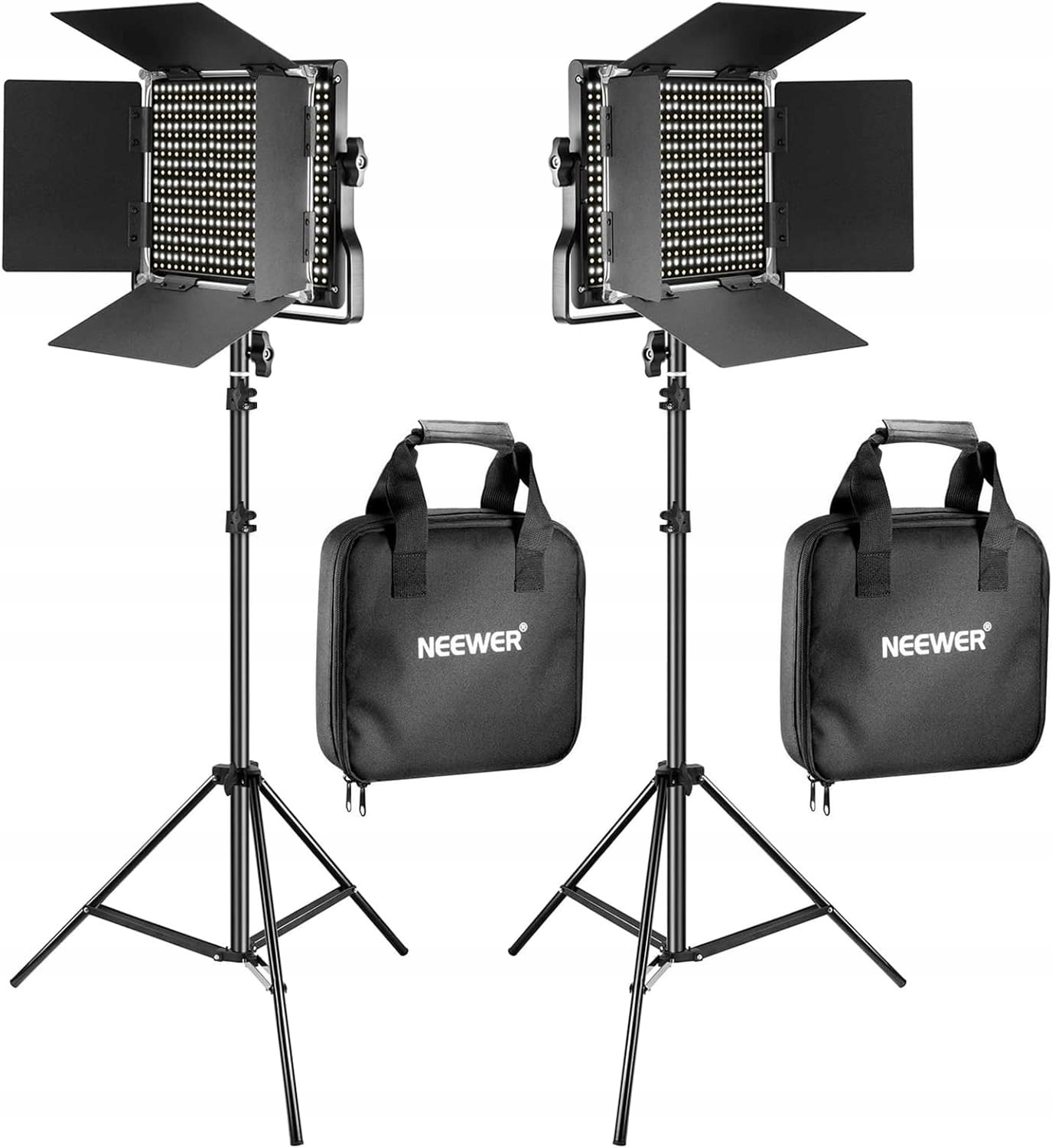 2x Studiová Led Lampa Fotografická Neewer 660 Led Set