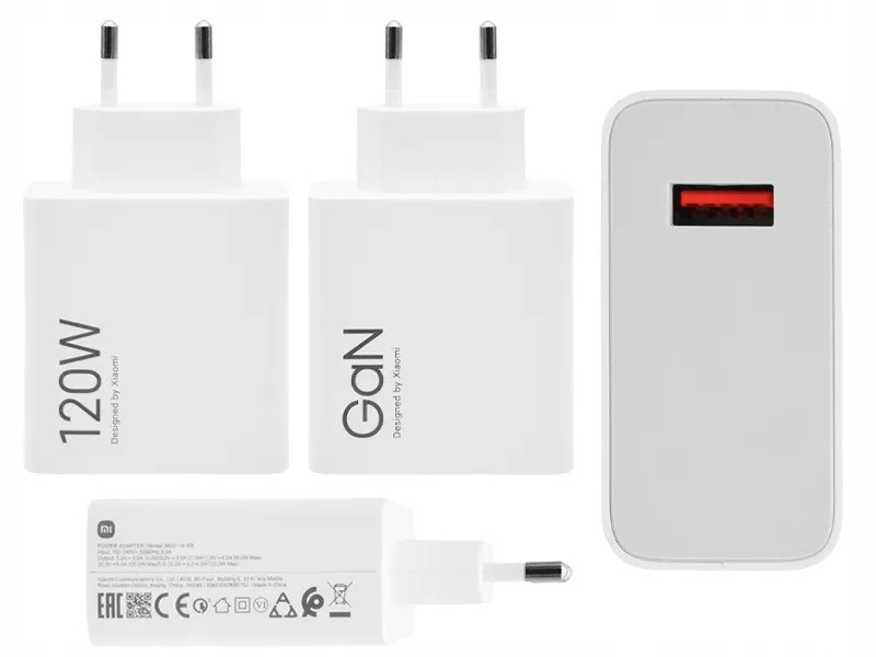 Síťová Nabíječka Xiaomi MDY-14-EE GaN 120W 20V 6A Turbo Usb-a SS121