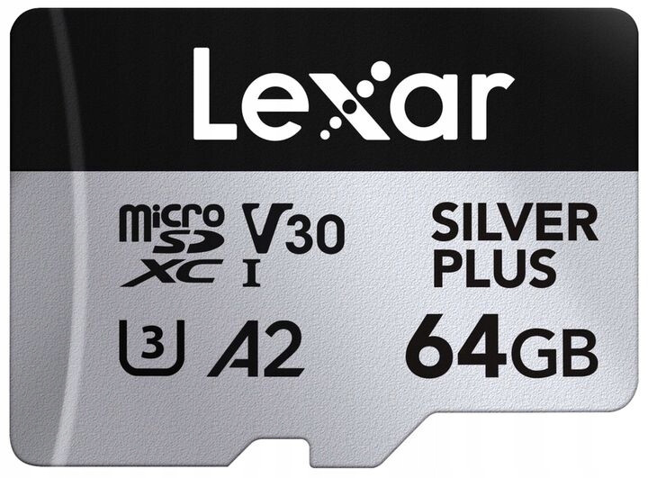 Karta Lexar Professional Silver Plus microSDXC Uhs-i 64 Gb