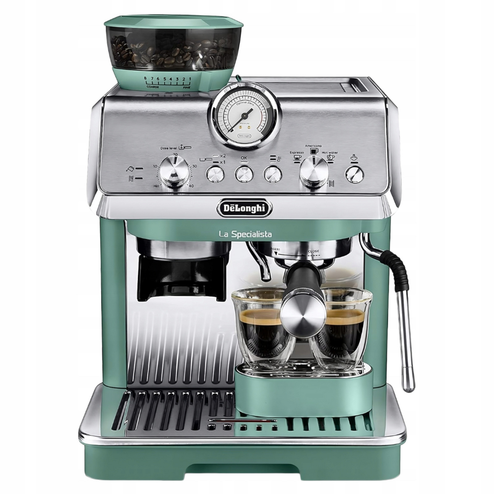 Pákový tlakový kávovar DeLonghi EC9155.GR 1300 W zelený