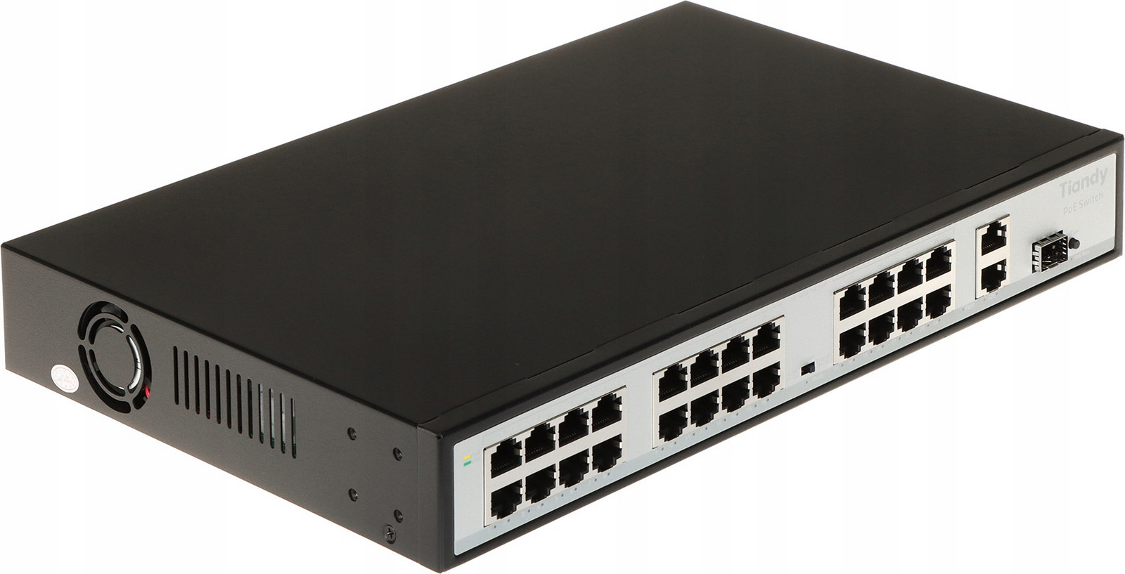 Switch Poe TC-P3S027 SPEC:H/2421/AT/260 24PORTOVÝ Sfp Tiandy