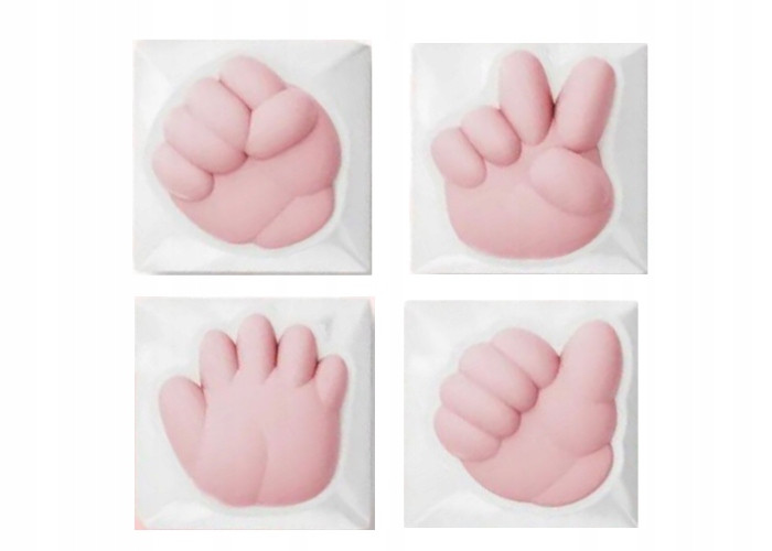 Keycaps Klávesnice Klávesy Papír Kámen Nůžky Okey