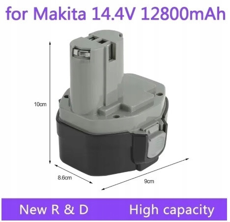 Akumulátor Makita 14,4V12800mAh, 14,4 V, PA14, 1420, 1422, 1433, 1434, 1435