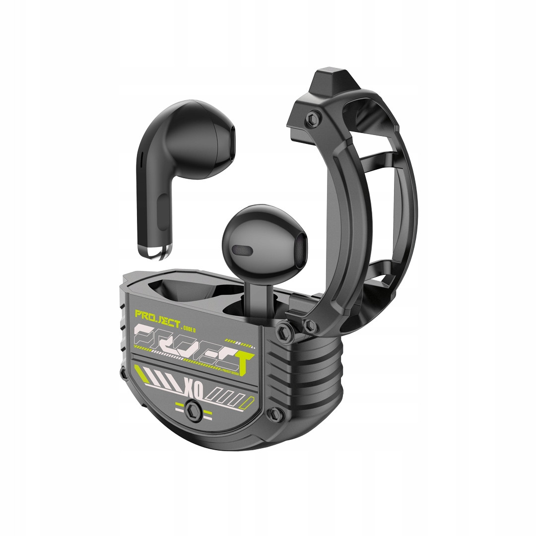 Xo Bluetooth sluchátka G12 Tws černá minimalistická dobrá kvalita mikrofon