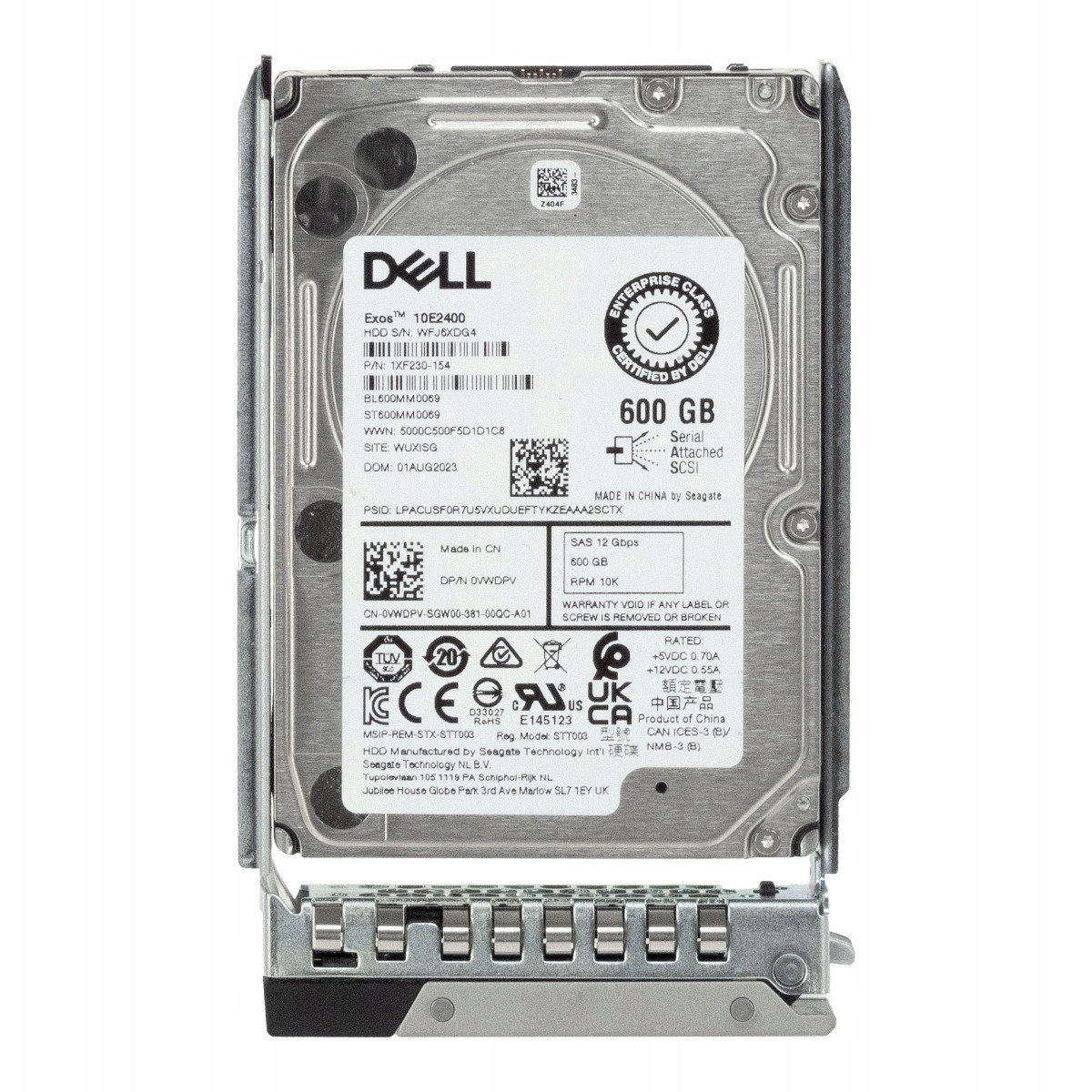 Dell 0VWDPV 600GB 10K 128MB SAS-3 2,5'' ST600MM0069