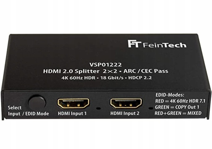 Hdmi Rozdělovač Feintech VSP01401