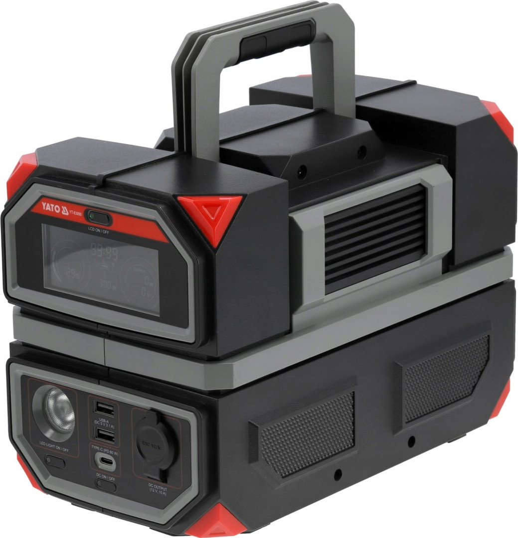 Mobilní energetická stanice Nabíječka Napájecí základna 300 W 315 Wh Yato
