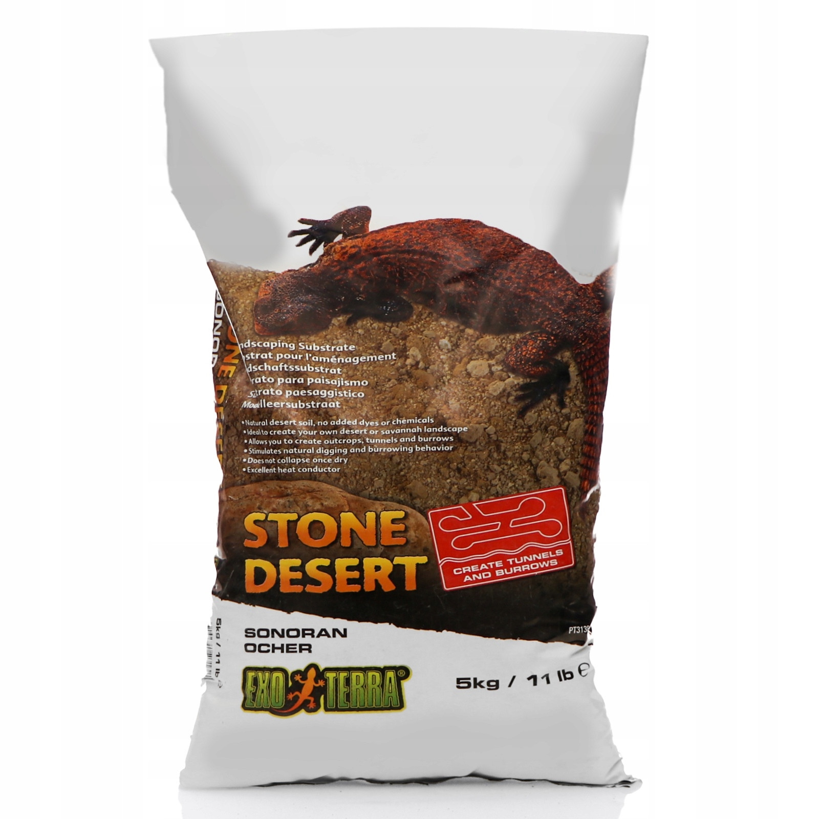 Exo Terra Stone Desert Ochra 5kg pouštní substrát do terária