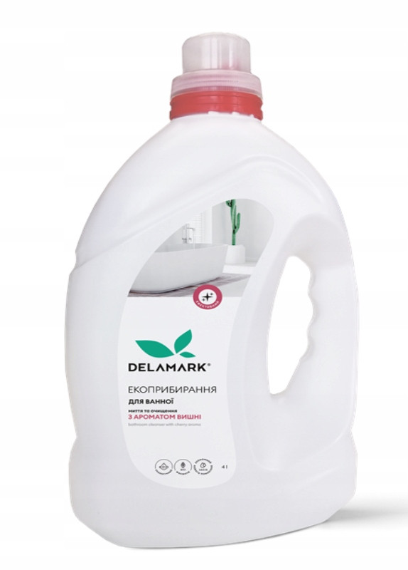 Bio čistič koupelny Višeň, DeLaMark 4000 ml (Ukrajina)