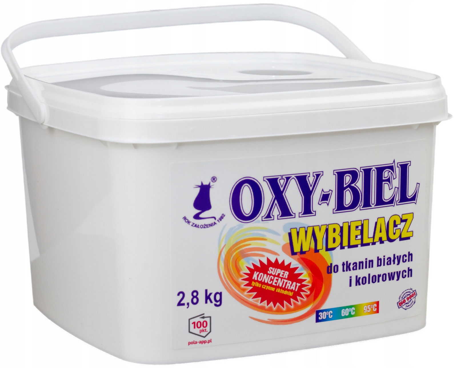 Kyslíkové Bělidlo Radziemska Oxy-biel 2,8 Kg 80 Polský Výrobek