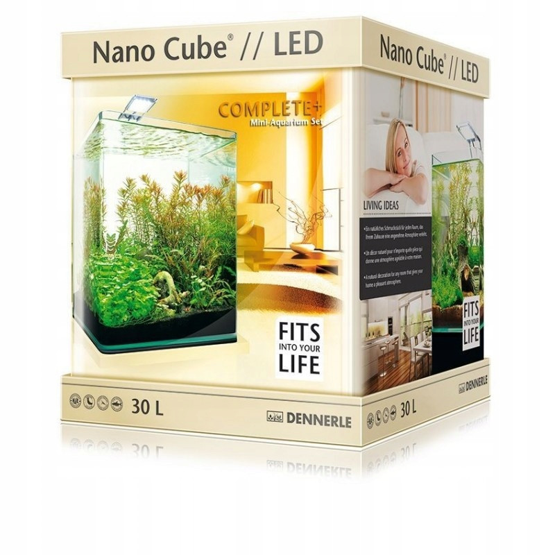 Akvárium Dennerle 6022 Nano Cube Complete Plus Led