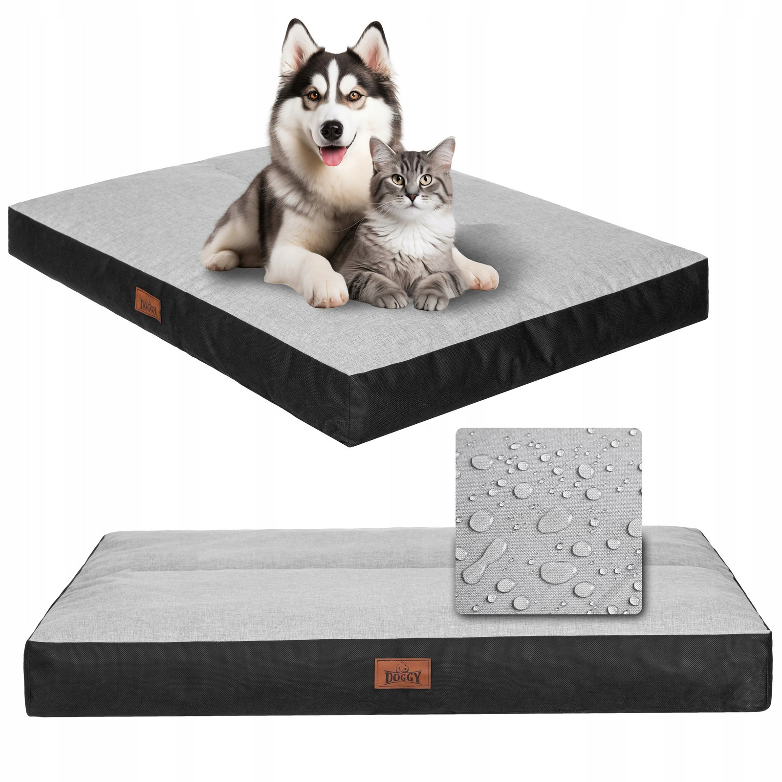 pelíšek pro psa, Matrace pro psa, Kotec pro psa, Voděodolné XL 110x90 cm