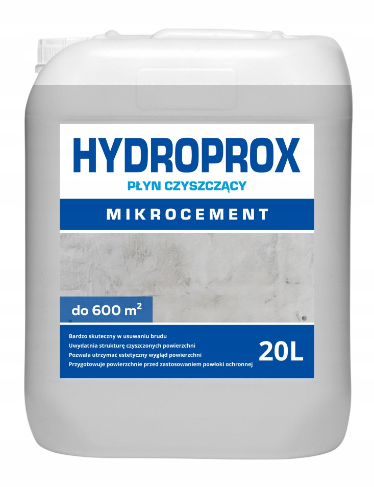 Hydroprox Čisticí Kapalina Mikrocement 20L