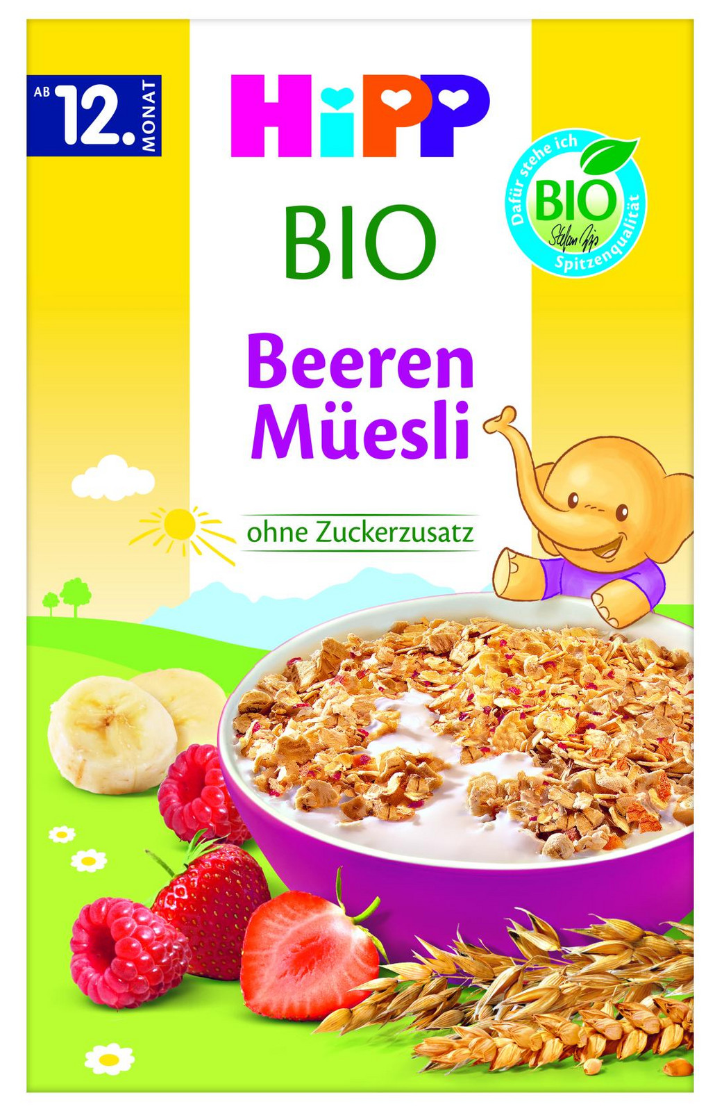 HIPP BIO Müsli s ovocem ze zahrádky 200 g