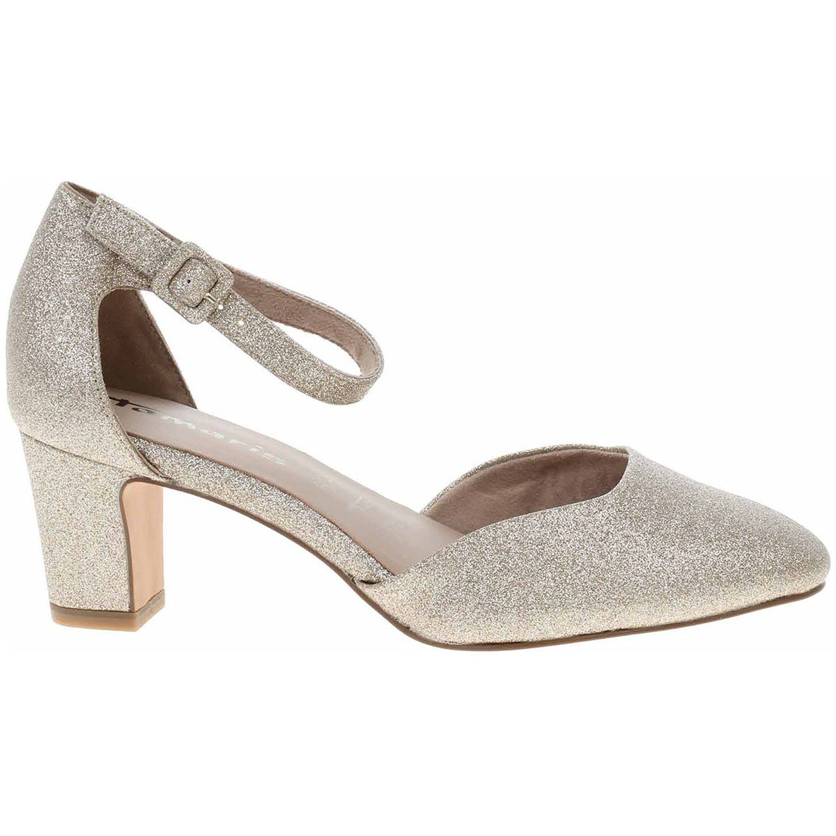 Tamaris  Dámská společenská obuv  1-24432-41 lt.gold glam  Zlatá