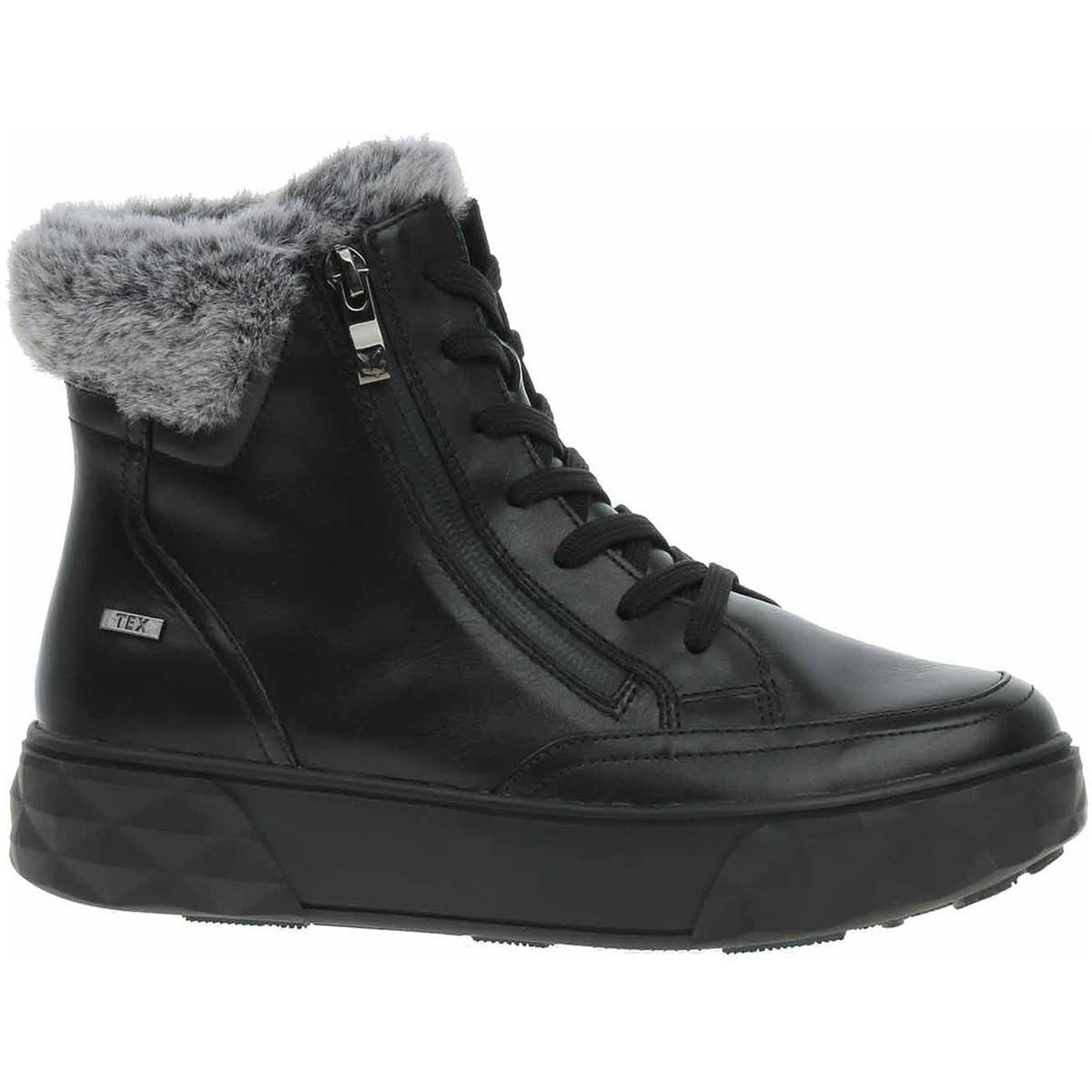 Caprice  Dámská kotníková obuv  9-26202-43 black nappa  Černá