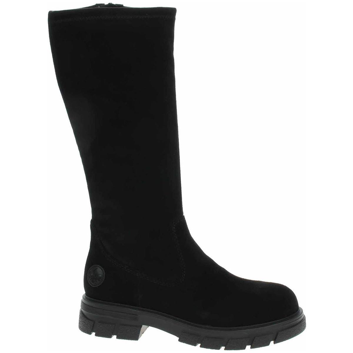 Rieker  Dámské kozačky  Z9178-00 schwarz  Černá