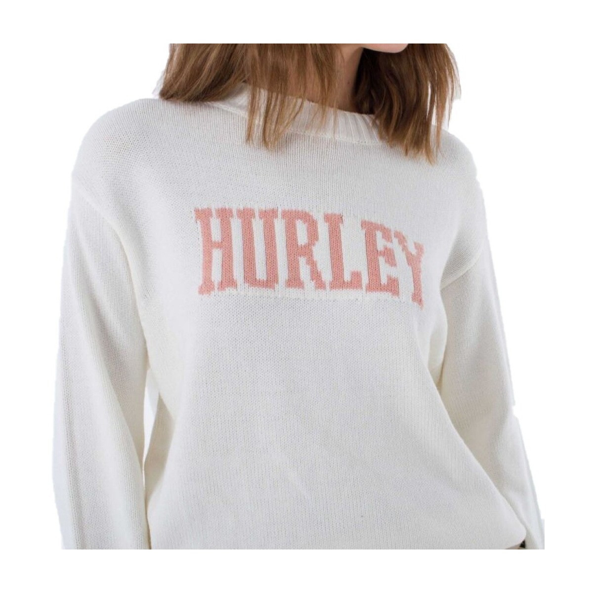 Hurley  HYGGE CREW KNIT  Bílá