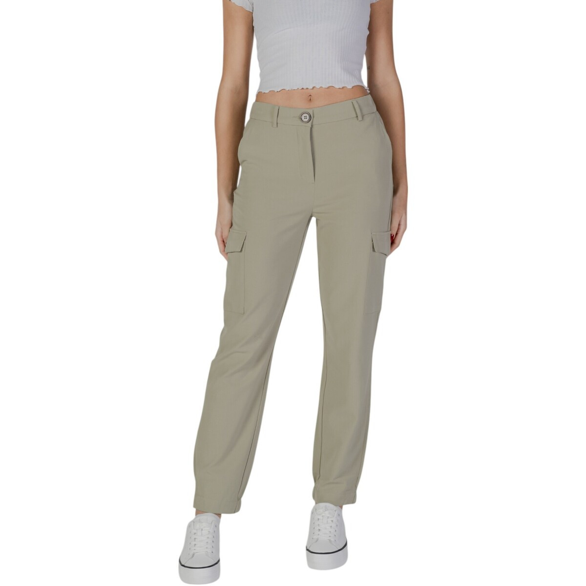 B.young  BYDANTA CARGO PANTS 20812878  Zelená