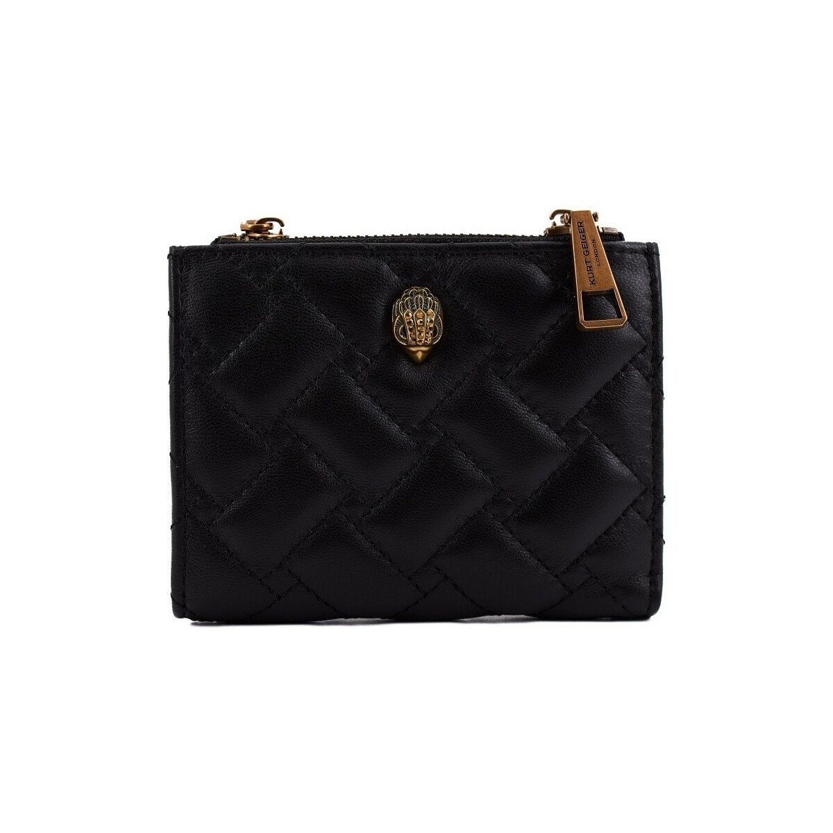 Kurt Geiger London  MONEDERO MINI PURSE  Černá
