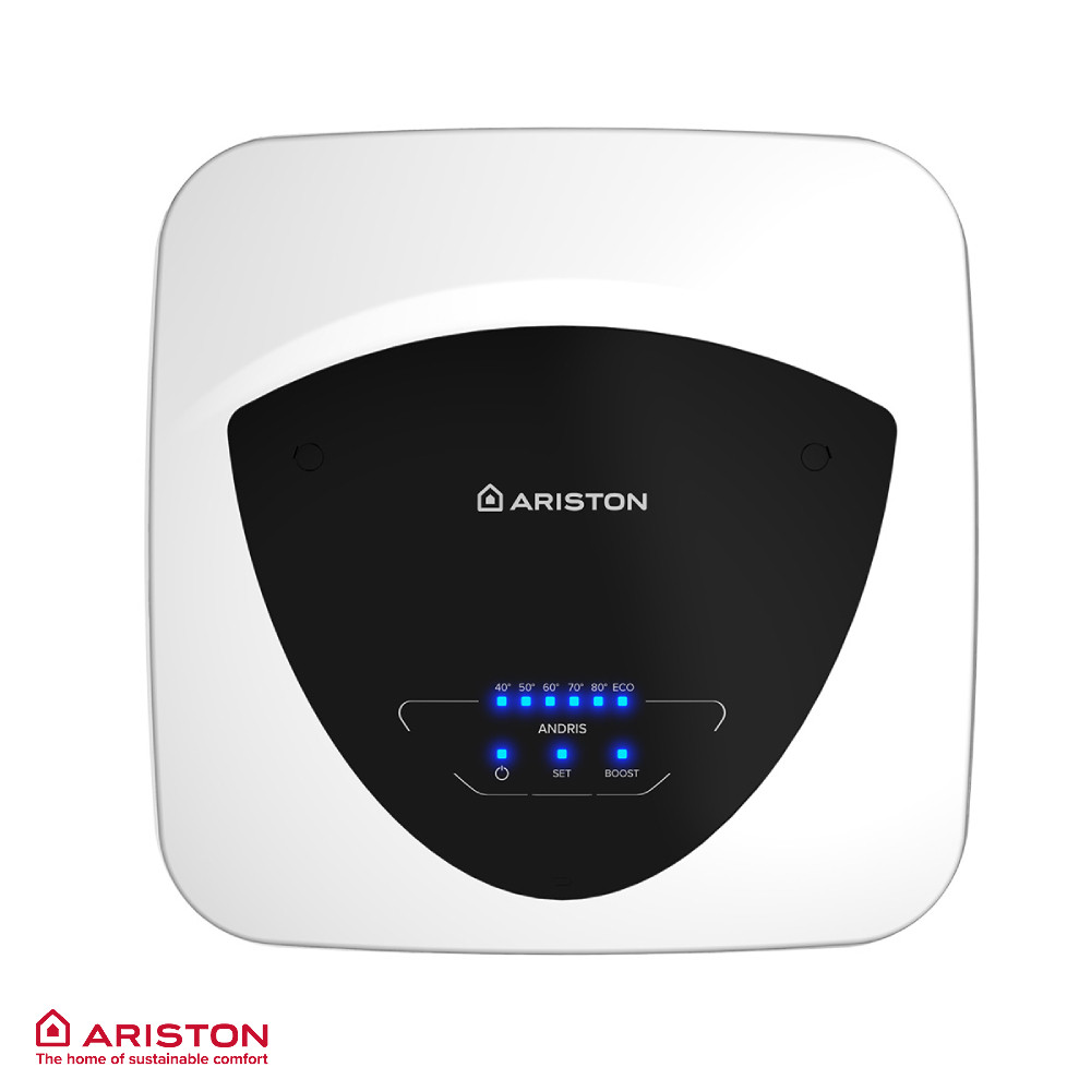 Ariston Malý elektrický ohřívač vody 10 l nad umyvadlo, digital ANDRIS ELITE 10 PL EU 3105085