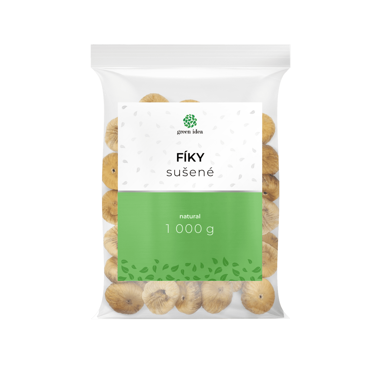 Green idea Fíky sušené - natural 1000 g