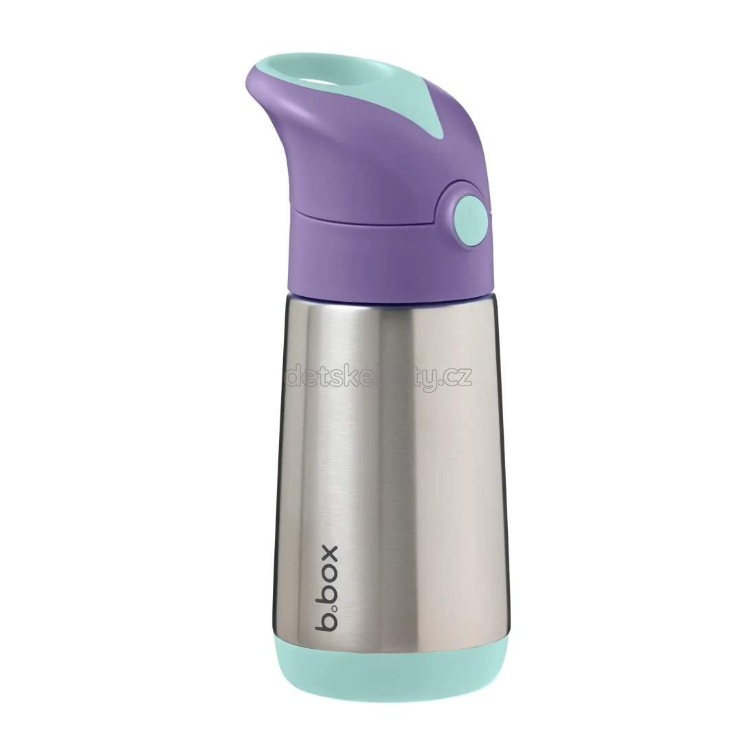 b.box 500703 Termoska na pití s brčkem 350 ml - lilac pop