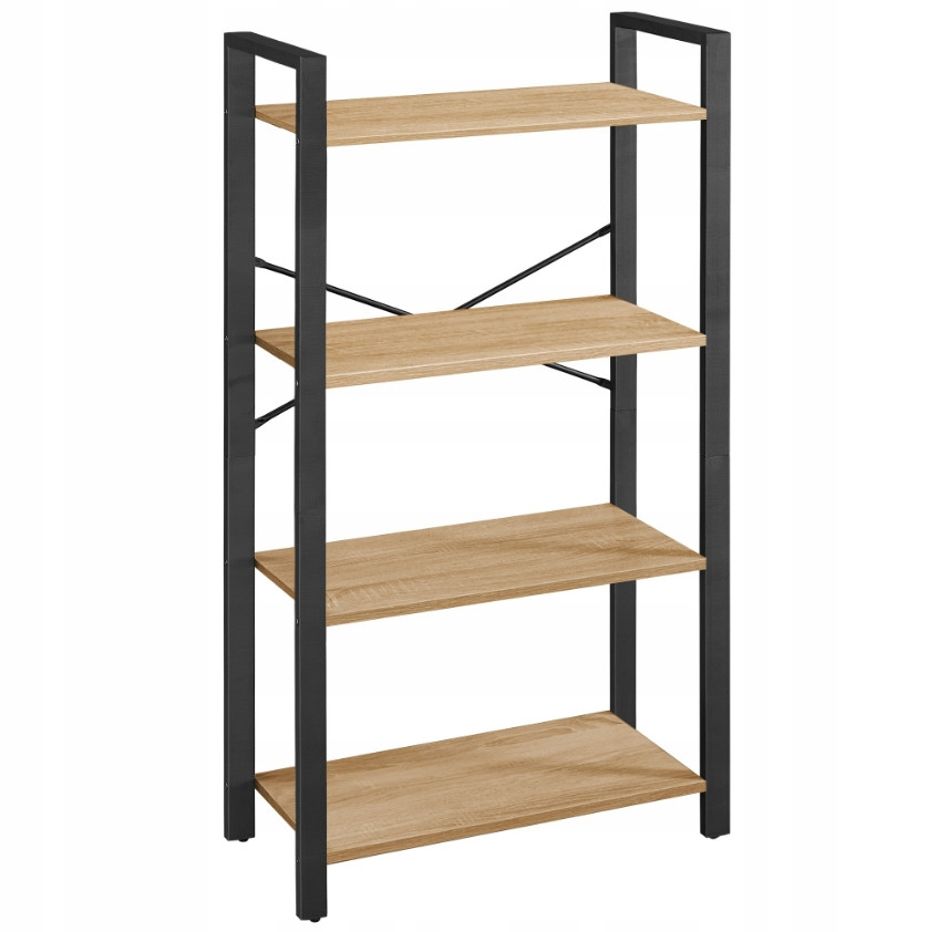 Knihovna TAYLOR SONOMA 4 police, 120x66cm