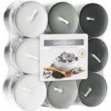 Svíčky 4ks červené Bispol