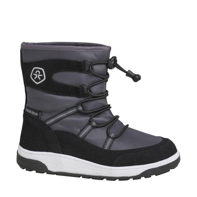 Color Kids Boots W. String Stopper phantom 2023 dětské zimní boty