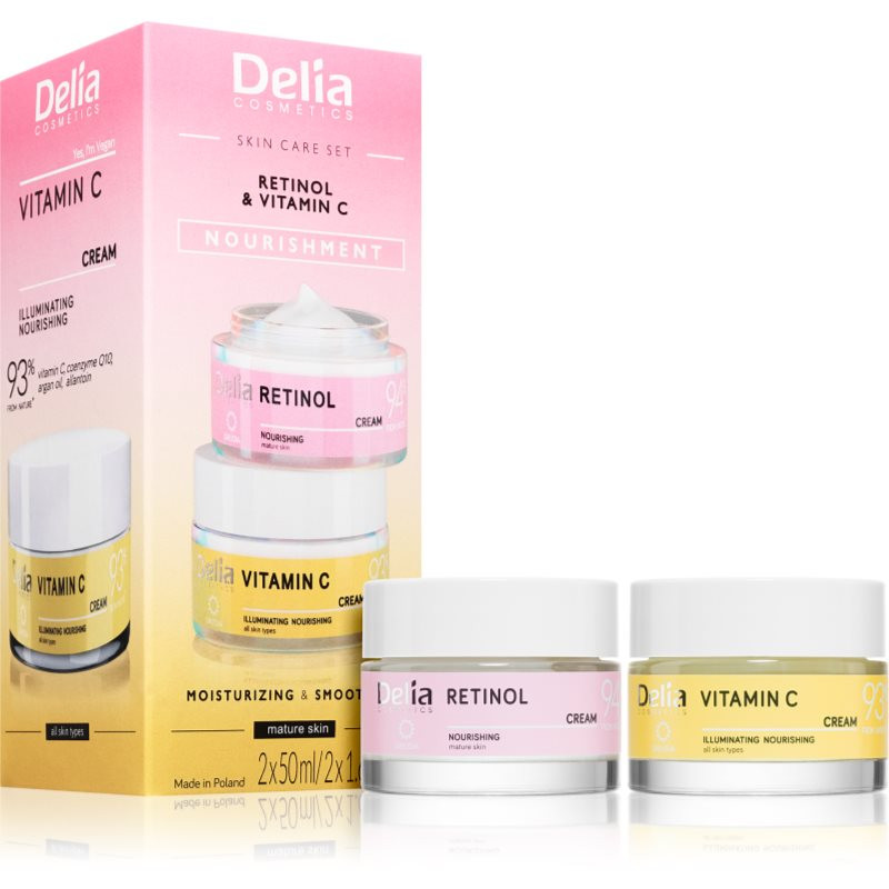 Delia Cosmetics Face care set dárková sada na obličej