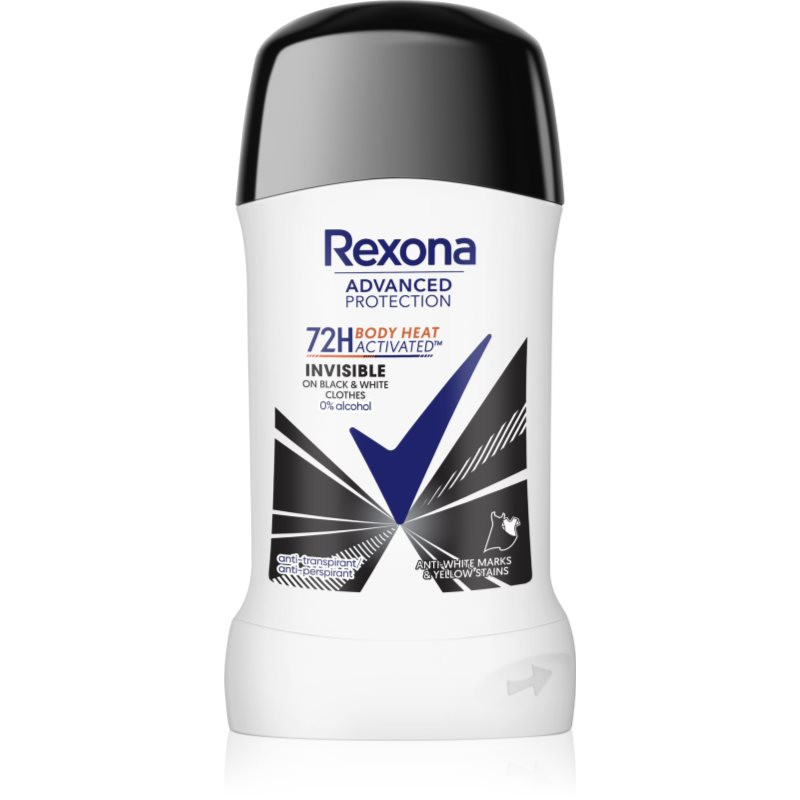 Rexona Advanced Protection Invisible tuhý antiperspirant 72h 50 ml