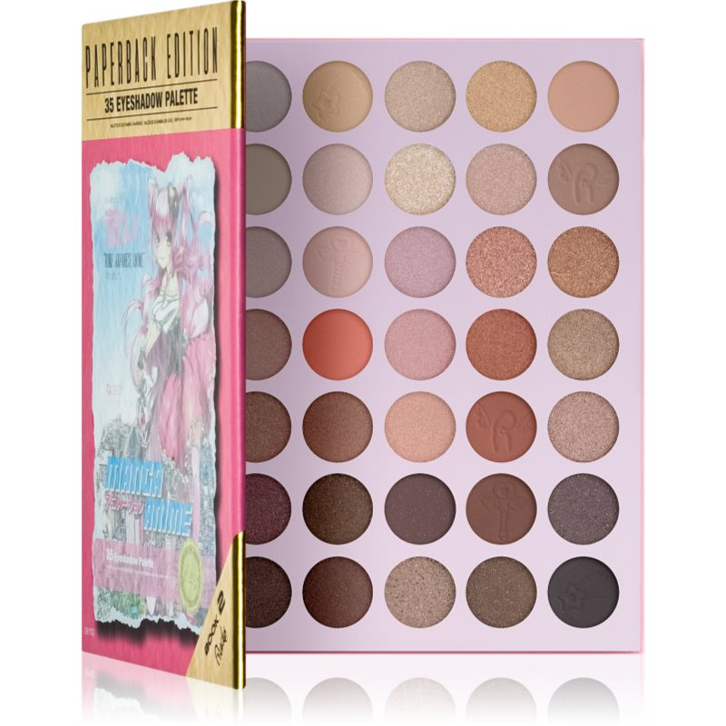 Rude Cosmetics Manga Anime Palette Paperback Edition paletka očních stínů 21 g