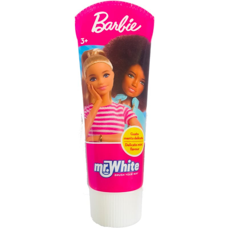 Barbie Mr.White zubní pasta 3+ 75 ml