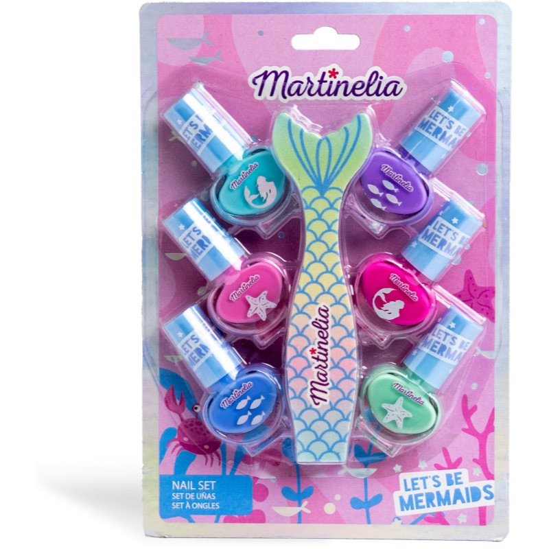 Martinelia Let's be Mermaid Nails set na nehty pro děti 3+