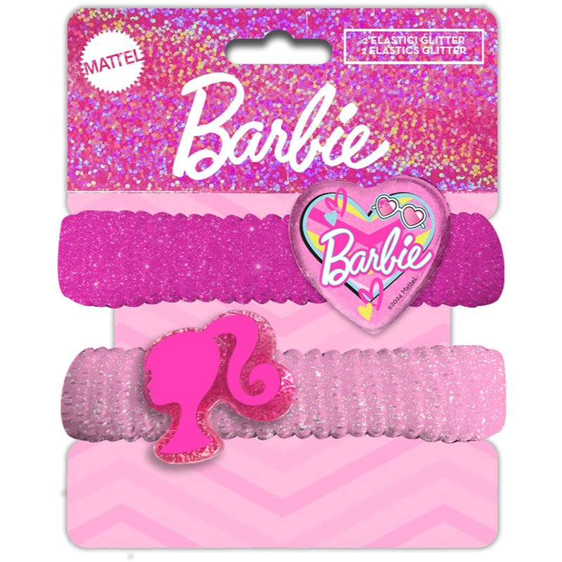 Barbie Hair gumičky do vlasů pro děti 2 ks