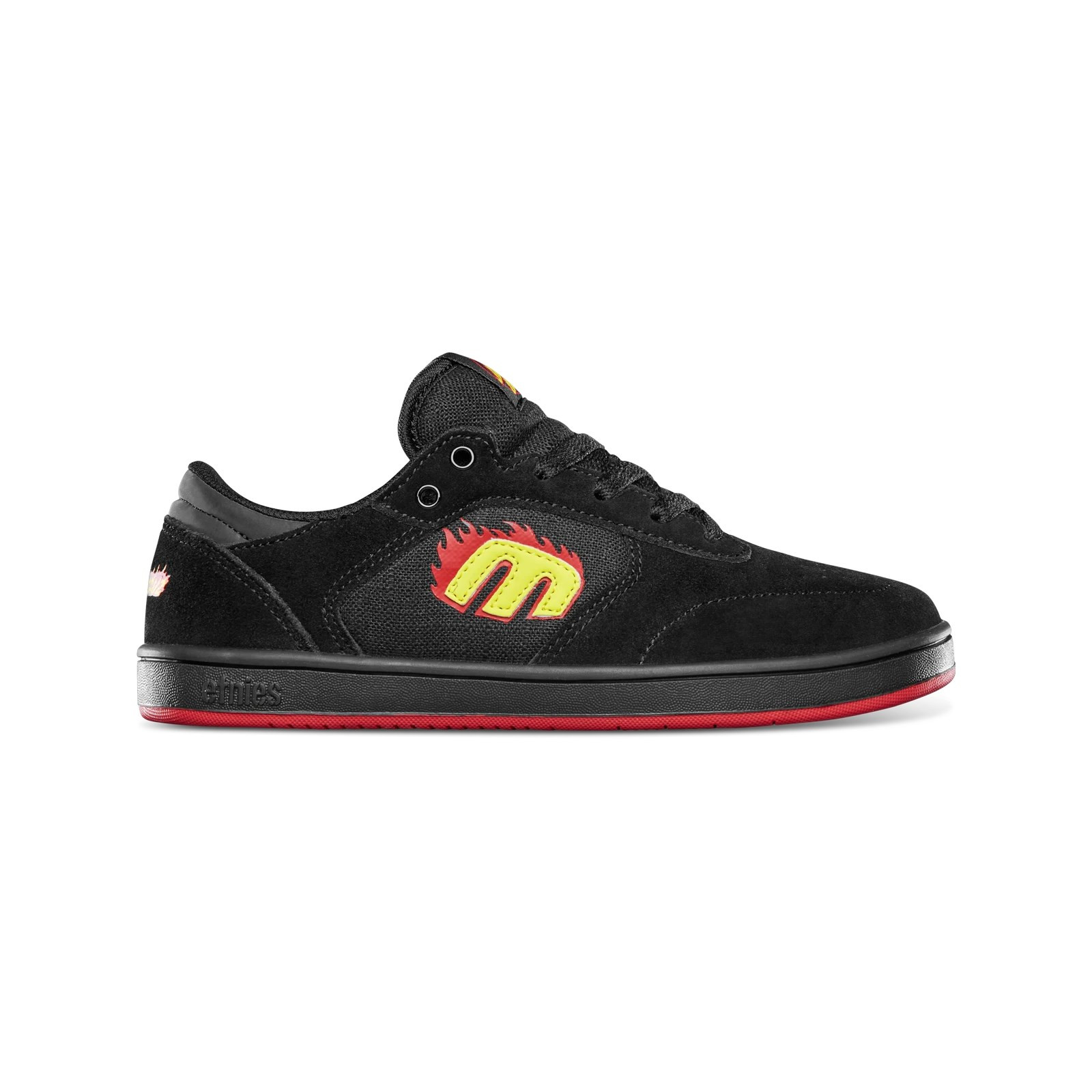boty ETNIES - Kids Windrow X Santa Cruz Black/Red/Black (551)