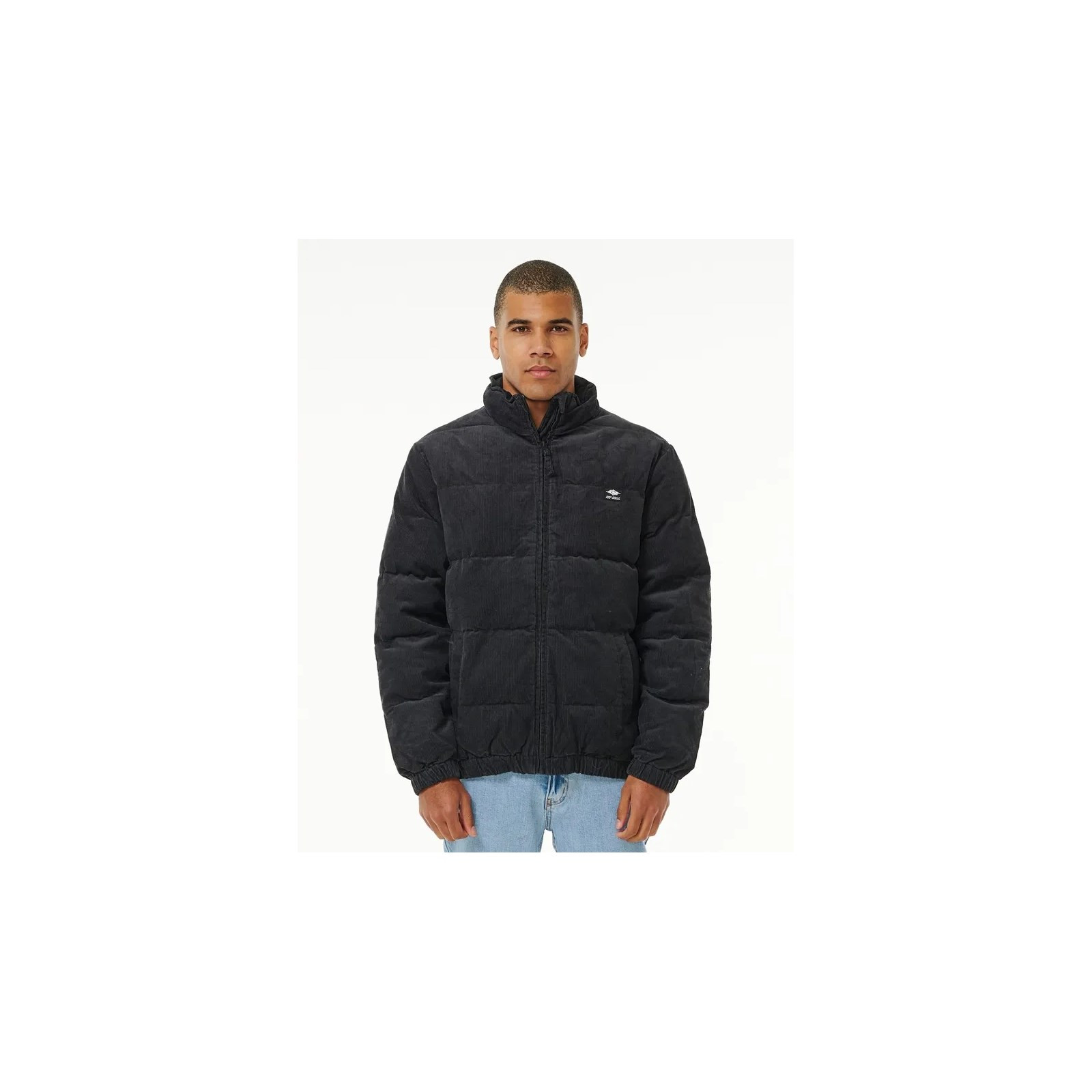 bunda RIP CURL - Rincon Cord Puffer Jacket Washed Black (8264)