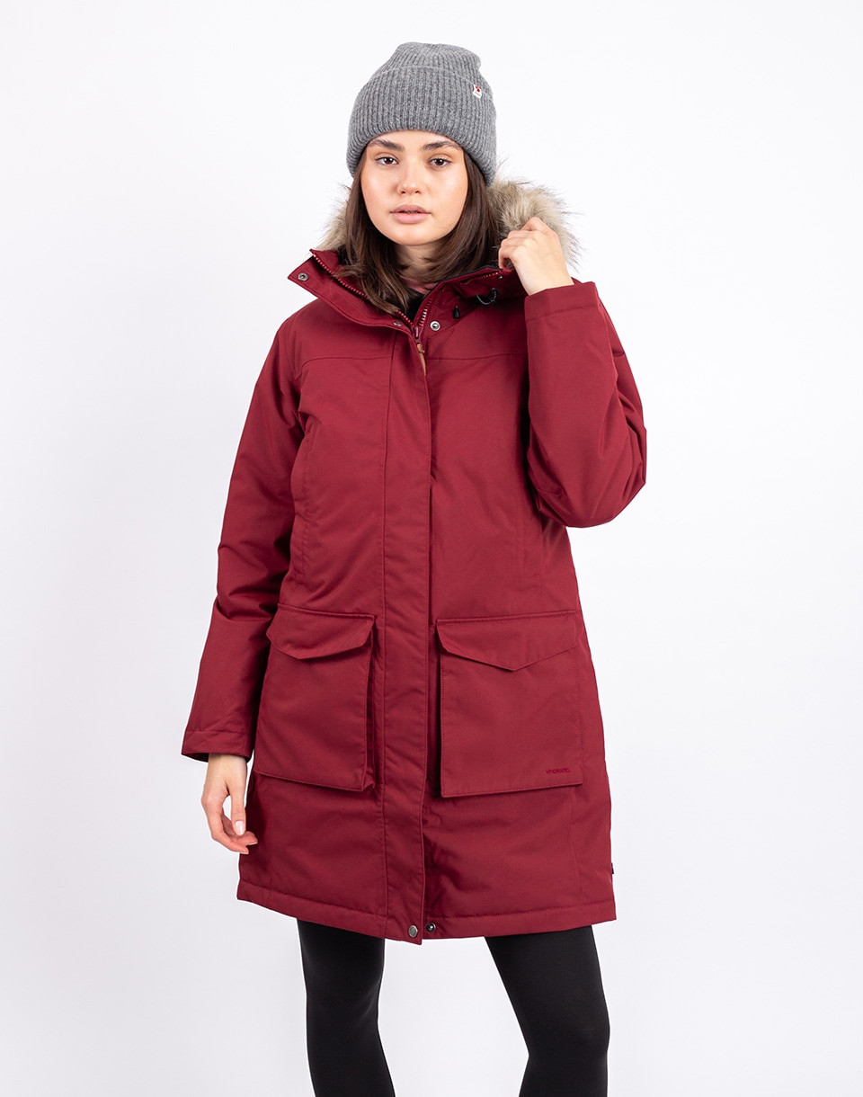 Fjällräven Nuuk Lite Parka W 347 Bordeaux Red XS