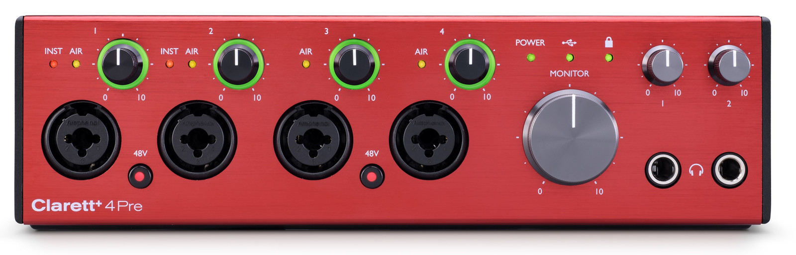 Focusrite Clarett+ 4Pre (použité)