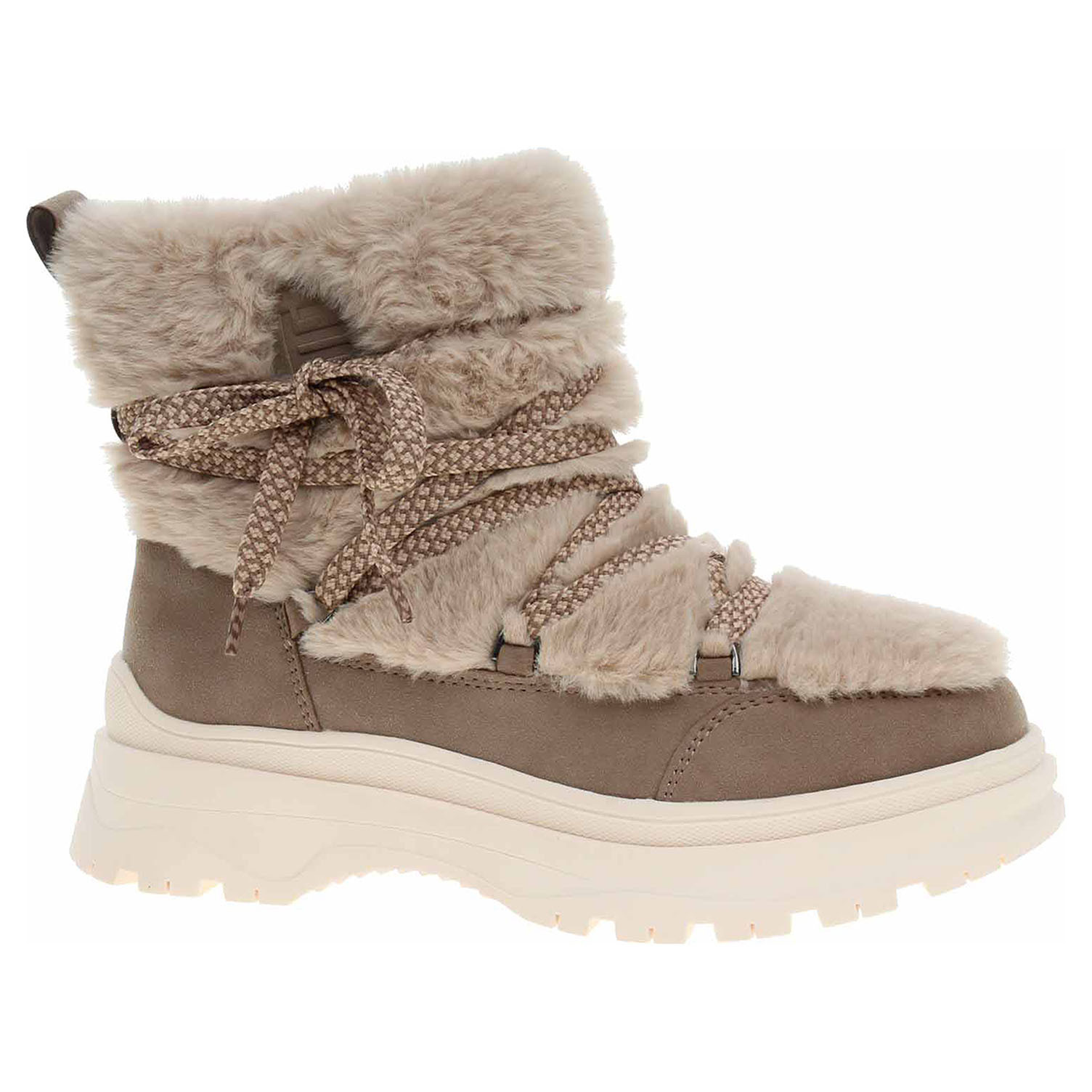 Ecco Dámské polokozačky Bagatt D31-AOR50-5569 taupe-beige 22601377
