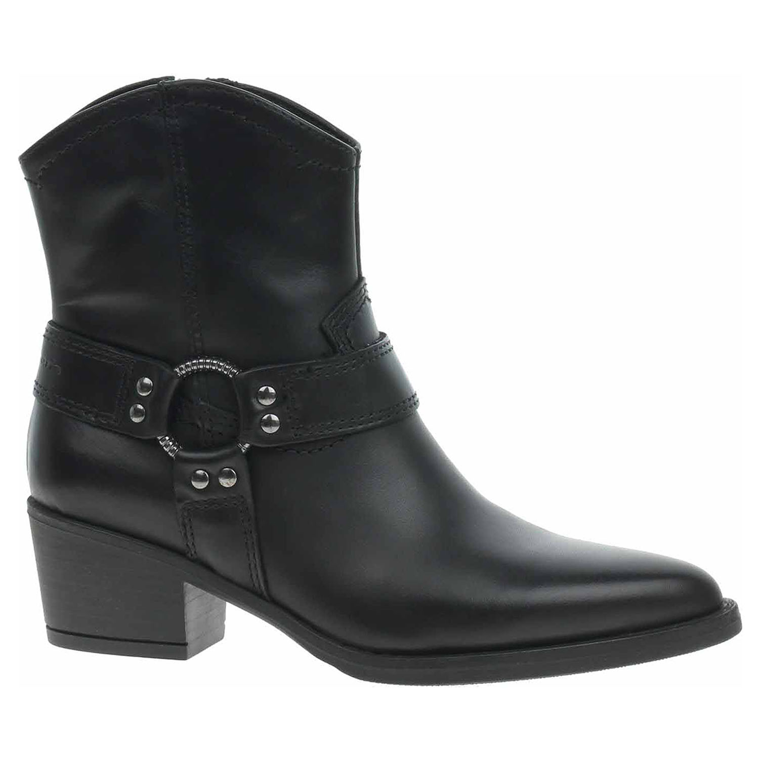 Ecco Dámské polokozačky Tamaris 1-25705-43 black leather 22401291